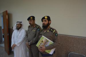 Jamoum Department of Chemistry Holds (How to Deal with Chemical Substances) Course for Civil Defense Officers